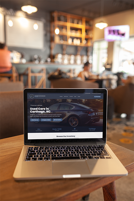 Custom car dealer website design for used car dealerships in 2026
